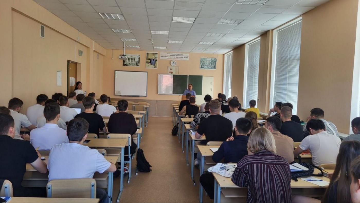 Плановая профилактика ДТП среди студентов МСФ